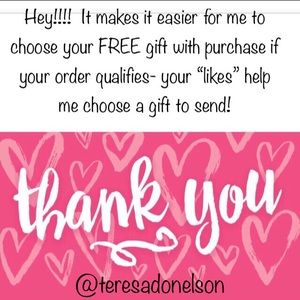 I LOVE sending FREE gifts with your purchase!